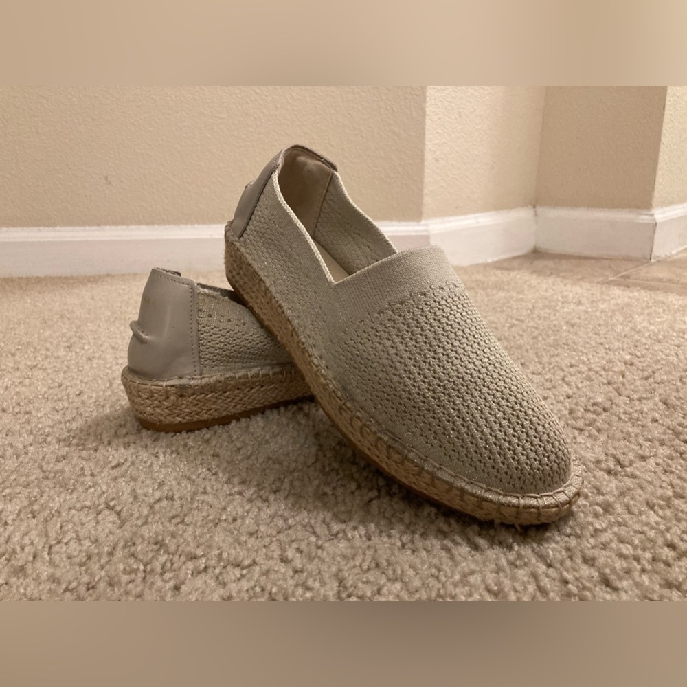Cole Haan Taupe 7.5 Pre-owned Slip-on Stitchlite Espadrille